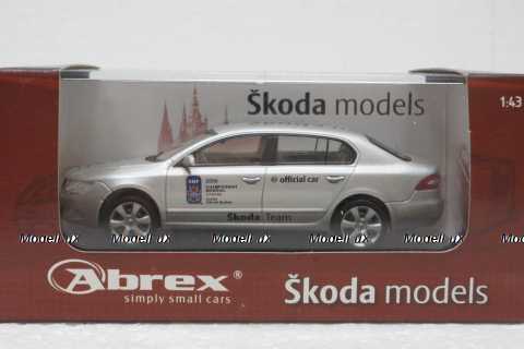Skoda Superb B6, Ice Hockey Championship, Canada 2008, 143ABX010LAB, Abrex 1:43