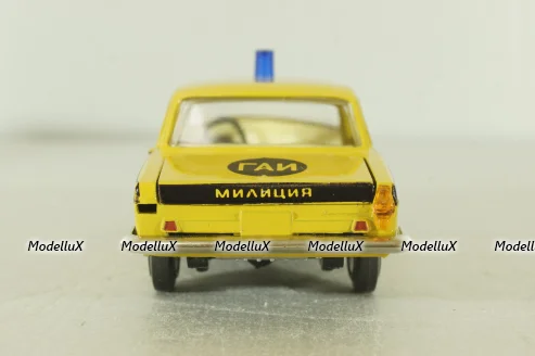 Газ-24 Волга, милиция, июнь 86г., Тантал/Радон 1:43