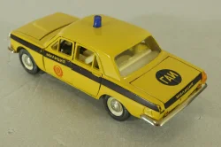 Газ-24 Волга Такси, желтая, октябрь 2003г., Агат 1:43