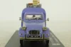 Citroen 2CV Depart en vacances, Hachette 1:43