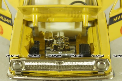 Газ-24 Волга, милиция, июнь 86г., Тантал/Радон 1:43