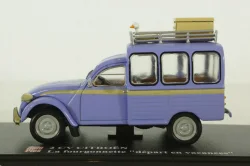 Citroen 2CV Depart en vacances, Hachette 1:43
