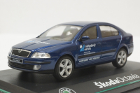 Skoda Octavia А5, Nehodovy Servis Deep Sea Blue, 143ABX001FR, Abrex 1:43