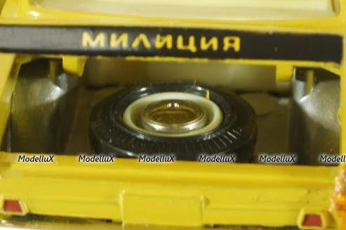Газ-24 Волга, милиция, июнь 86г., Тантал/Радон 1:43