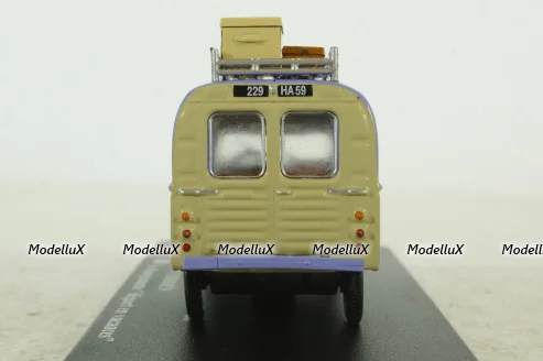 Citroen 2CV Depart en vacances, Hachette 1:43