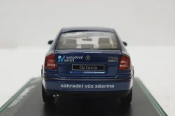 Skoda Octavia А5, Nehodovy Servis Deep Sea Blue, 143ABX001FR, Abrex 1:43