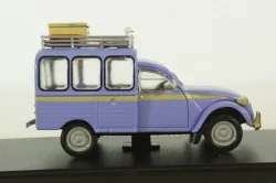 Citroen 2CV Depart en vacances, Hachette 1:43