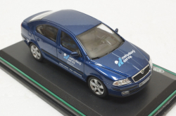 Skoda Octavia А5, Nehodovy Servis Deep Sea Blue, 143ABX001FR, Abrex 1:43