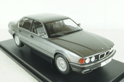 BMW 740i (E32), metallic grey 1992, MCG18161, Model Car Group  1:18