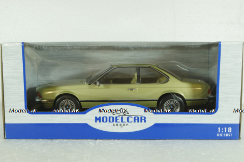 BMW 6 Series (E24) 1976 metallic-light green, MCG18163, MCG 1:18