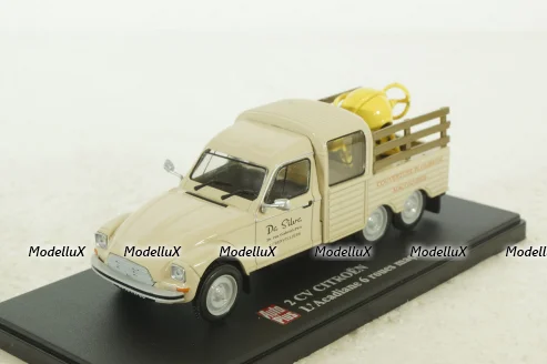 Citroen 2CV Acadiane 6 roues du macon (2000), Hachette 1:43