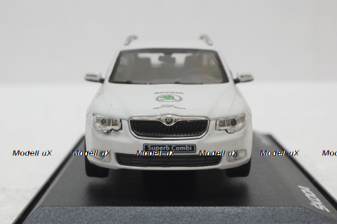 Skoda Superb Combi В6, Ice Hokey World Championship 2012 Finlad&Sweden-Official Car, 143ABX015XL-E, Abrex 1:43