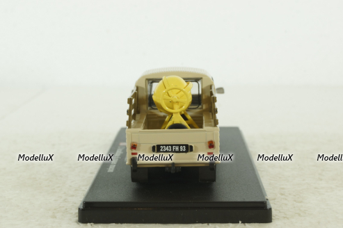 Citroen 2CV Acadiane 6 roues du macon (2000), Hachette 1:43