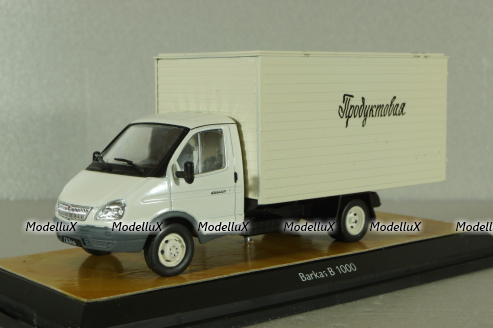 Газ-3302 Газель с термобудкой, белый, Model43 1:43