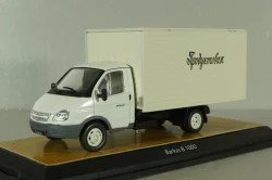 Газ-3302 Газель с термобудкой, белый, Model43 1:43