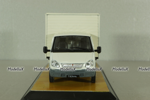 Газ-3302 Газель с термобудкой, белый, Model43 1:43