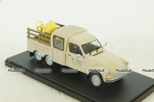 Citroen 2CV Acadiane 6 roues du macon (2000), Hachette 1:43