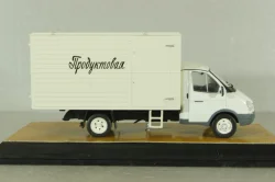 Газ-3302 Газель с термобудкой, белый, Model43 1:43