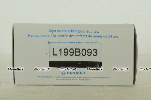 Renault 4 Patrouille de France, Hachette 1:43