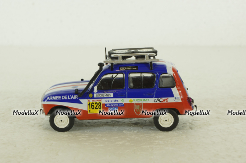 Renault 4 Patrouille de France, Hachette 1:43