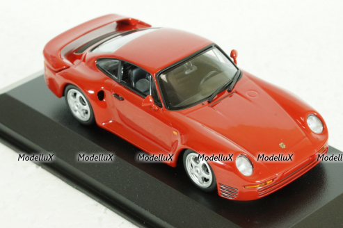 Porsche 959 1987, red, 943062523, Minichamps 1:43