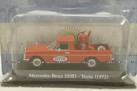 Mercedes 220D Pick-Up Tecin 1972 red, Altaya 1:43