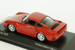 Porsche 959 1987, red, 943062523, Minichamps 1:43