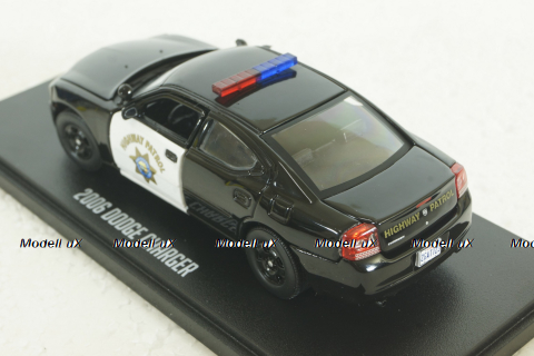 Dodge Charger Highway Patrol 2006, Police, Сериал The Rookie, 86634, Greenlight 1:43 
