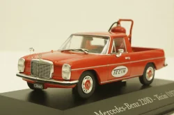 Mercedes 220D Pick-Up Tecin 1972 red, Altaya 1:43