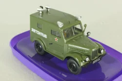 Газ-69 Автоклуб, хаки, Model43 1:43
