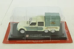 Citroen 2CV Acadiane 6 roues bachee, Hachette 1:43