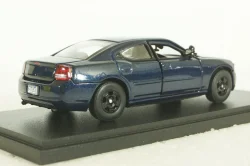 Dodge Charger 2006 blue, from TV series "Castle", 86604, Greenlight 1:43