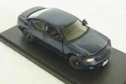 Dodge Charger 2006 blue, from TV series "Castle", 86604, Greenlight 1:43