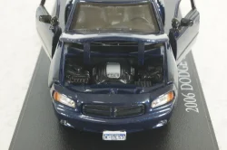 Dodge Charger 2006 blue, from TV series "Castle", 86604, Greenlight 1:43