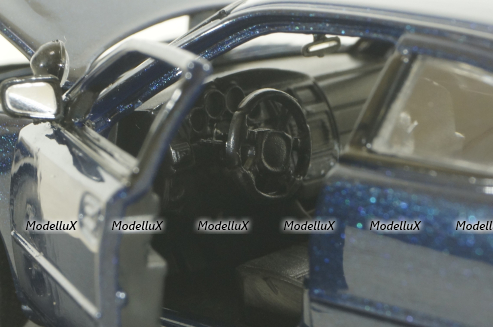 Dodge Charger 2006 blue, from TV series "Castle", 86604, Greenlight 1:43