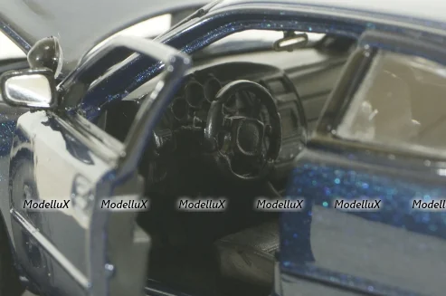 Dodge Charger 2006 blue, from TV series "Castle", 86604, Greenlight 1:43