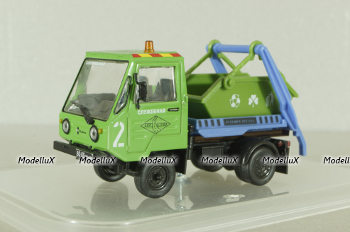 Multicar M25 зеленый, конверсия, Model43 1:43