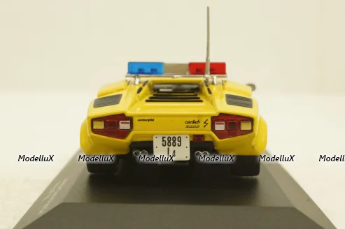 Lamborghini Countach Safety Car Monaco GP formula 1 1982 yellow, Werk83 1:43
