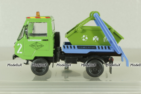 Multicar M25 зеленый, конверсия, Model43 1:43