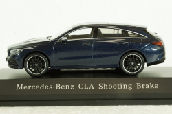 Mercedes CLA-Class X118 Shooting Brake 2019, blue,  B66960475, Spark 1:43