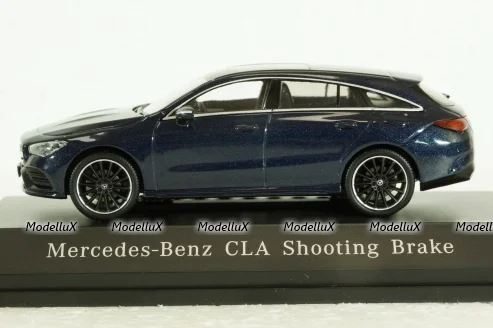 Mercedes CLA-Class X118 Shooting Brake 2019, blue,  B66960475, Spark 1:43