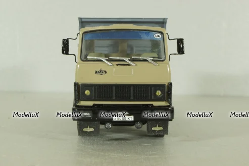 Маз-555102 самосвал 1988 бежево-серый, НАП (конверсия) 1:43