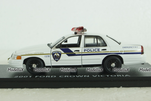 Ford Crown Victoria Police Interceptor 2001 TV series Dexter (2006-2013), 86614, Greenlight 1:43