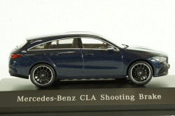 Mercedes CLA-Class X118 Shooting Brake 2019, blue,  B66960475, Spark 1:43