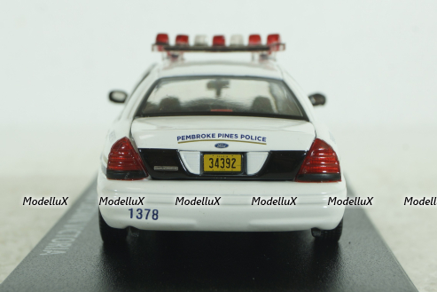 Ford Crown Victoria Police Interceptor 2001 TV series Dexter (2006-2013), 86614, Greenlight 1:43