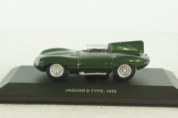 Jaguar D-Type 1952 greenmetallic, 4303000, Solido 1:43