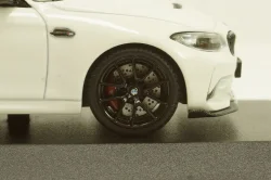 BMW M2 CS 2020 White with black Wheels, 410021021, Minichamps 1:43