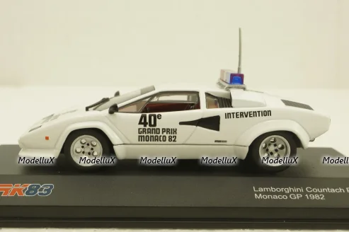 LAMBORGHINI COUNTACH SAFETY CAR MONACO GP F1 1982, Werk83 1:43