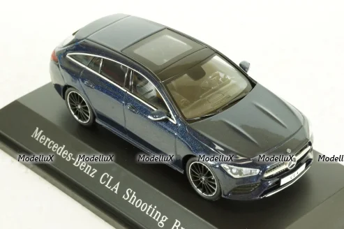 Mercedes CLA-Class X118 Shooting Brake 2019, blue,  B66960475, Spark 1:43