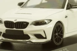 BMW M2 CS 2020 White with black Wheels, 410021021, Minichamps 1:43